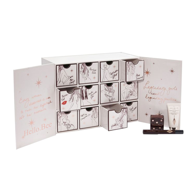 custom.Custom Advent Calendar  - Luxury Skincare Packaging ulasan dan harga